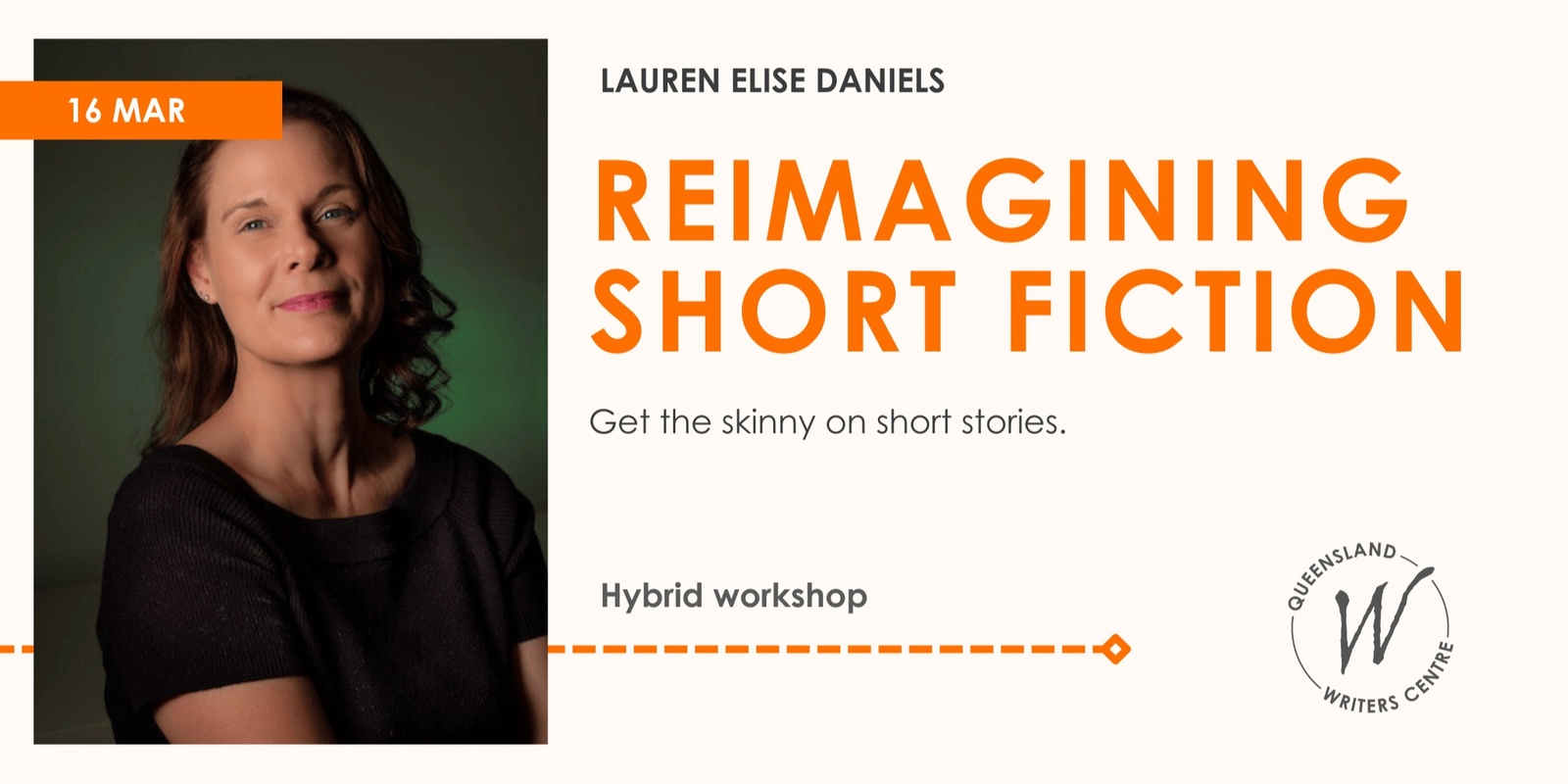 Banner image for Reimagining Short Fiction with Lauren Elise Daniels