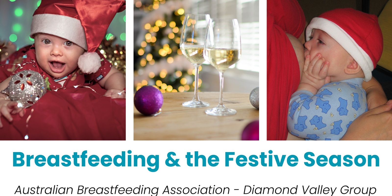 Banner image for Breastfeeding and the festive season - Connect and Share - Australian Breastfeeding Association