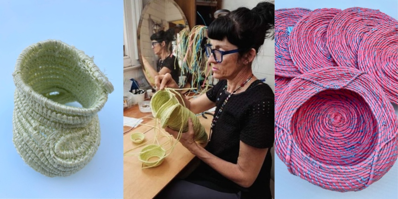 Banner image for Coiled weaving workshop with Carolyn Cardinet