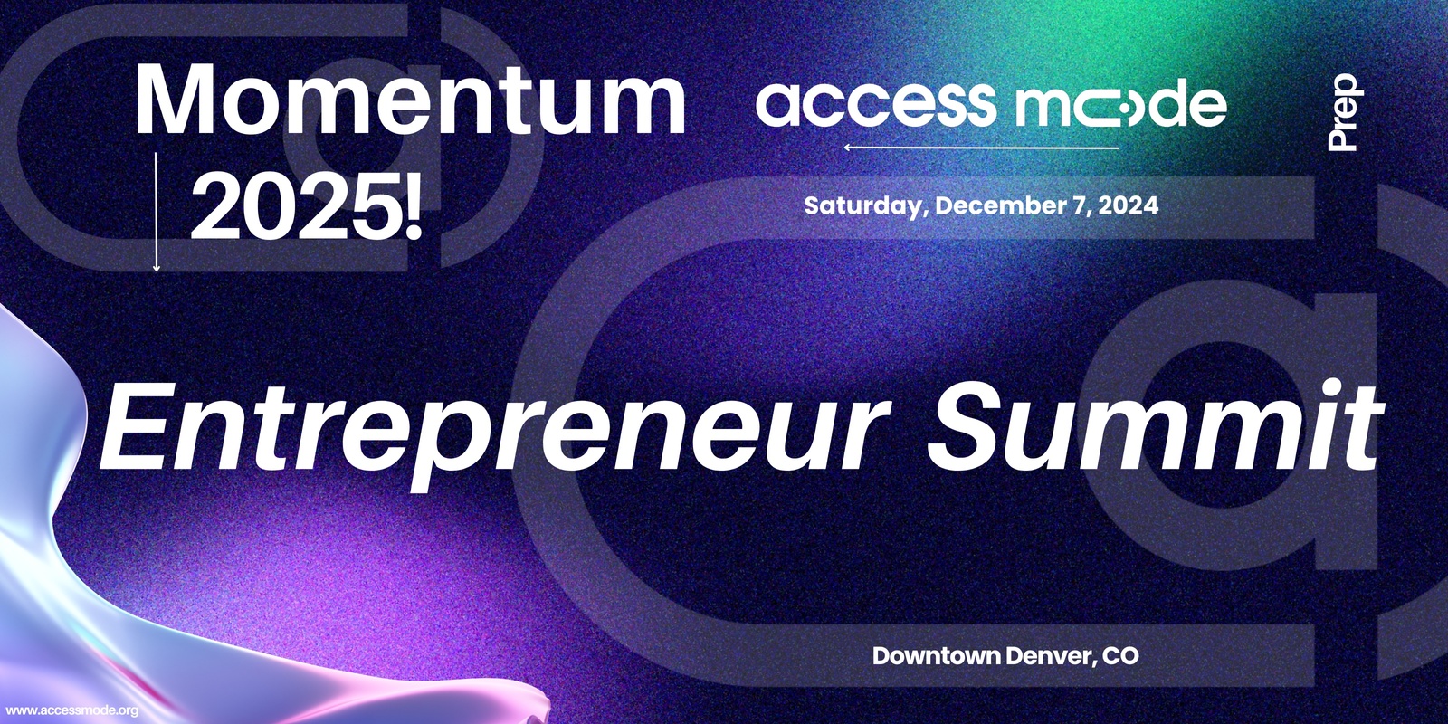 Banner image for Momentum 2025! Entrepreneur Summit