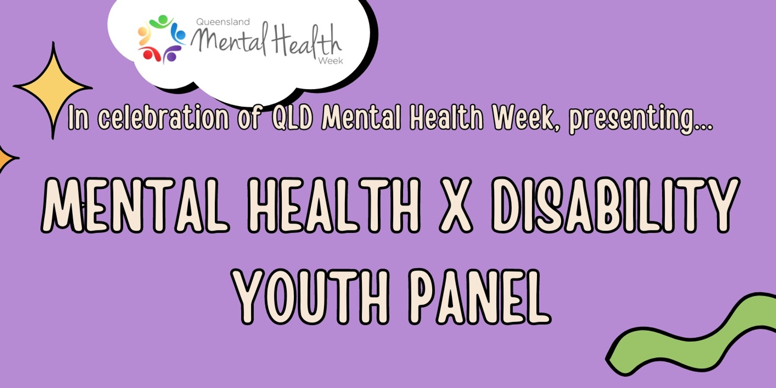 Banner image for Mental Health x Disability Youth Panel Discussion 