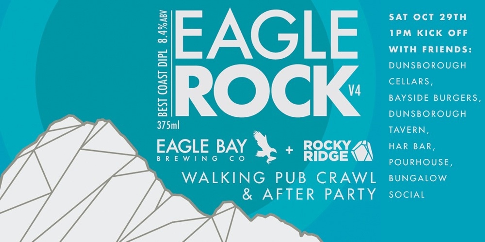 Banner image for Eagle Rock V4 Pub Crawl 