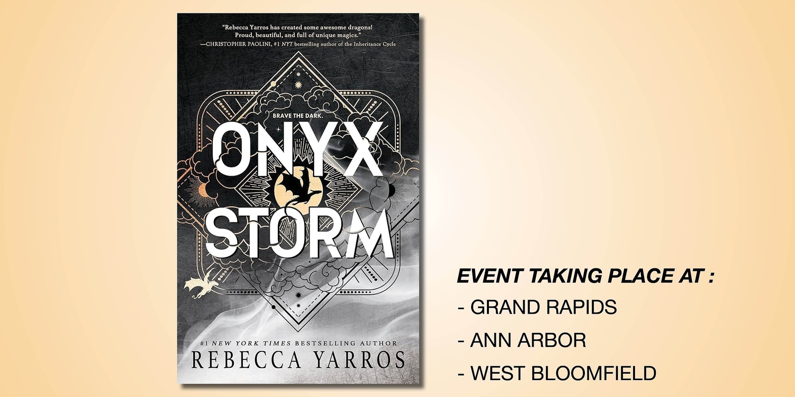 Banner image for Onyx Storm Release Party