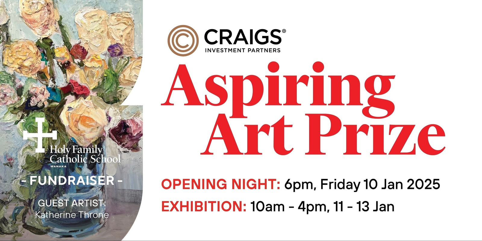 Banner image for Craigs Aspiring Art Prize 2025