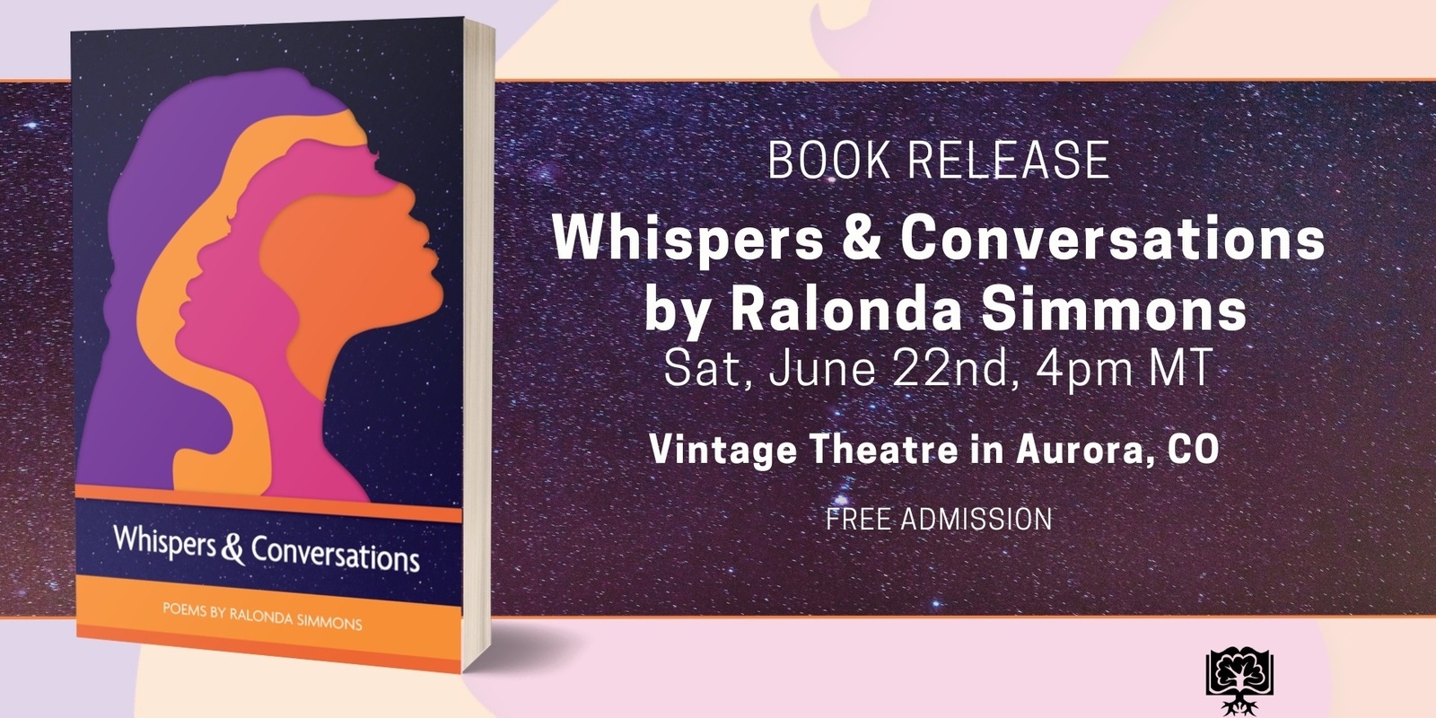 Banner image for Book Release: Whispers & Conversations by Ralonda Simmons