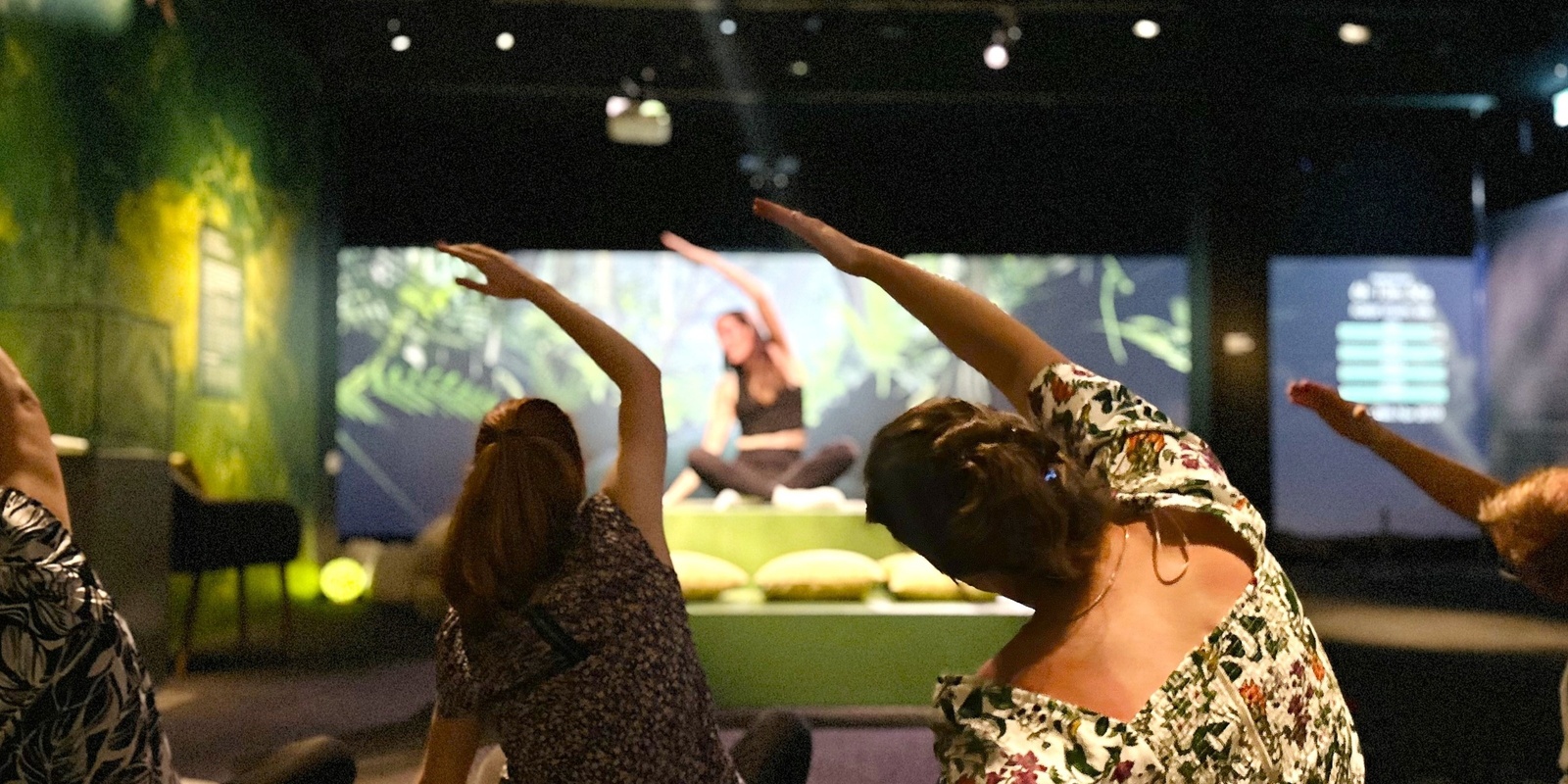 Banner image for Yoga in the Rainforest | 48 Hours of GONDWANA VR: The Exhibition | South Australian Museum