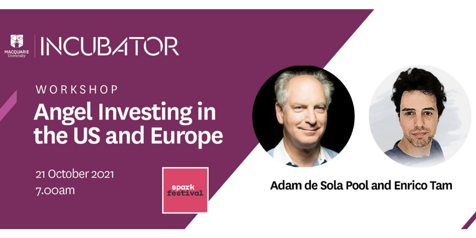Banner image for Workshop: Angel Investing in the US and Europe