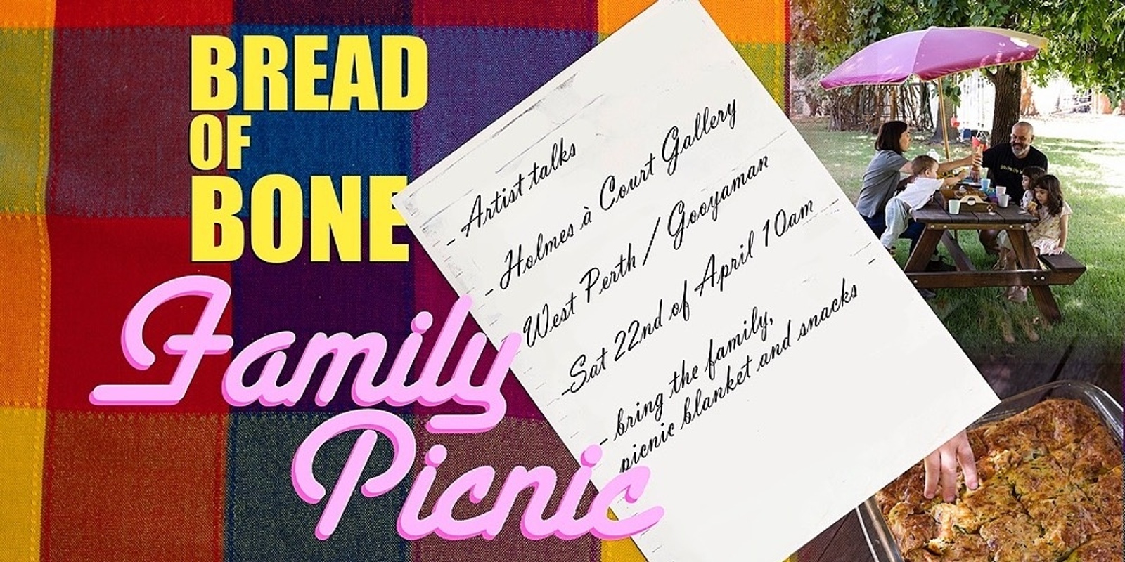 Banner image for Bread of Bone - Family Picnic! 
