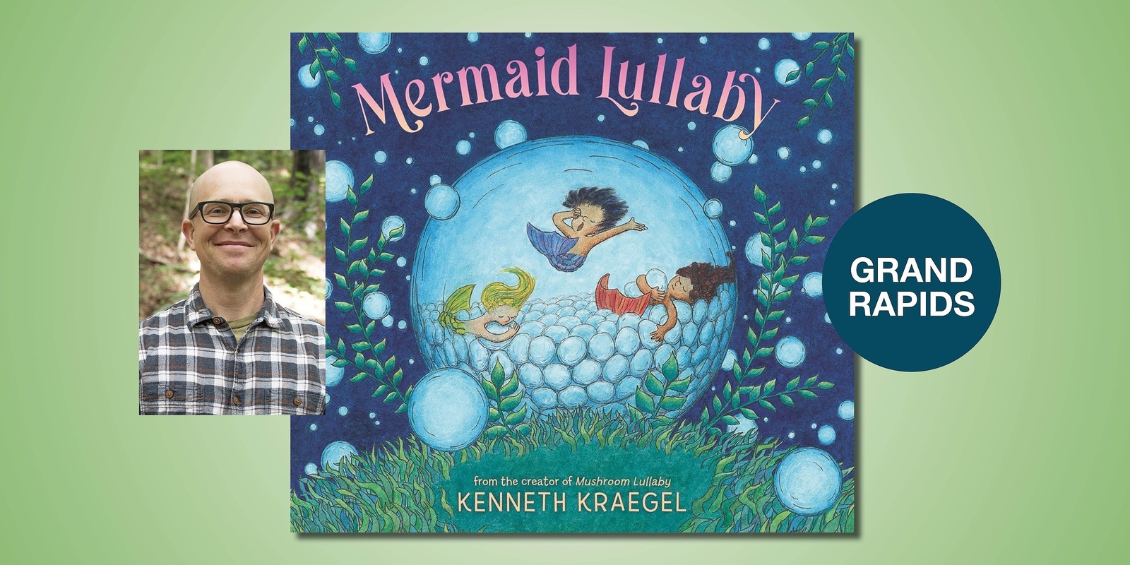 Banner image for Mermaid Lullaby Pajama Party with Kenneth Kraegel