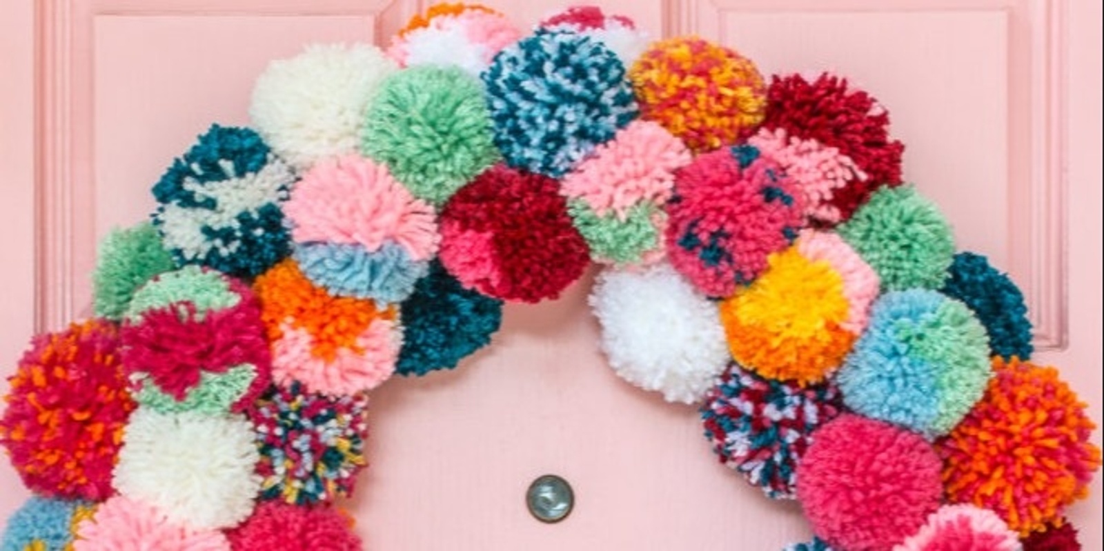 Banner image for DIY: Christmas Pom Pom Wreath