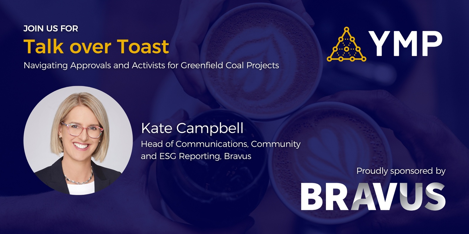 Banner image for Talk over Toast: Navigating Approvals and Activists for Greenfield Coal Projects