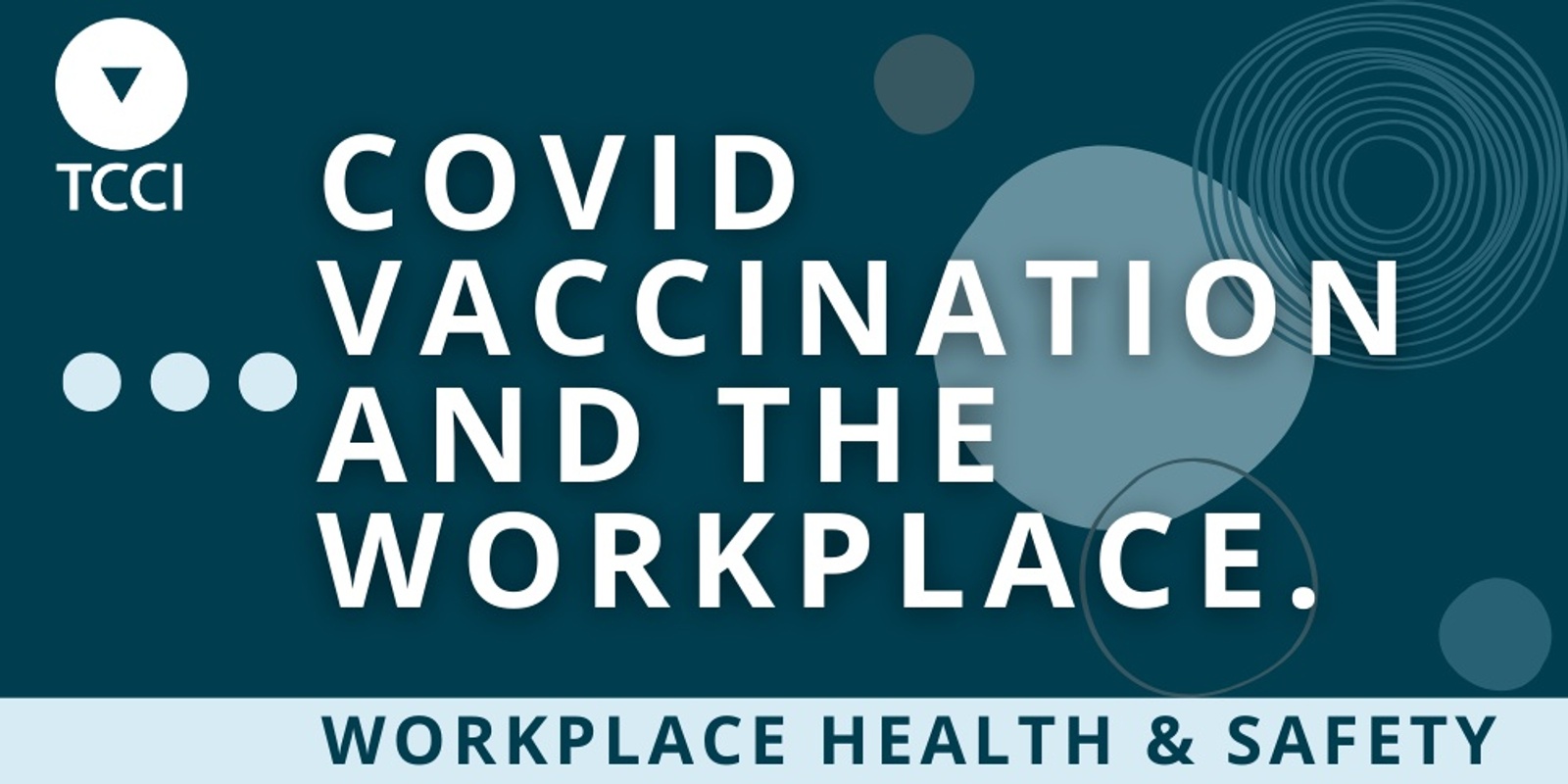 Banner image for COVID Vaccination and the workplace (Online)
