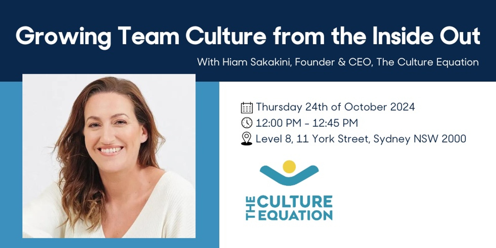 Banner image for Growing Team Culture from the Inside Out