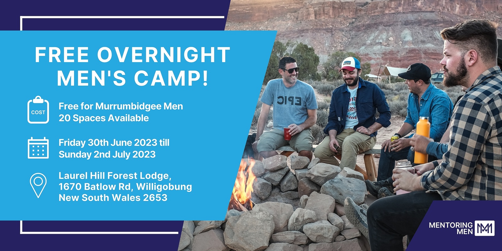 Banner image for Free Overnight Men's Camp! 
