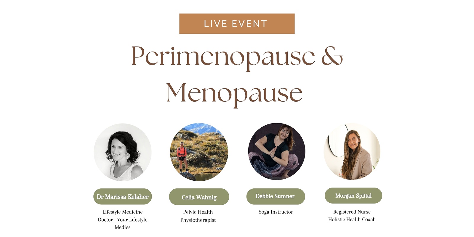 Banner image for Live Health Event | Perimenopause & Menopause Health