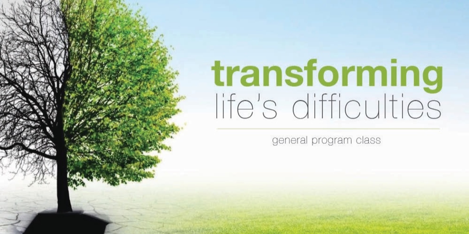 Banner image for Charmhaven - Transforming Life's Difficulties - 7pm