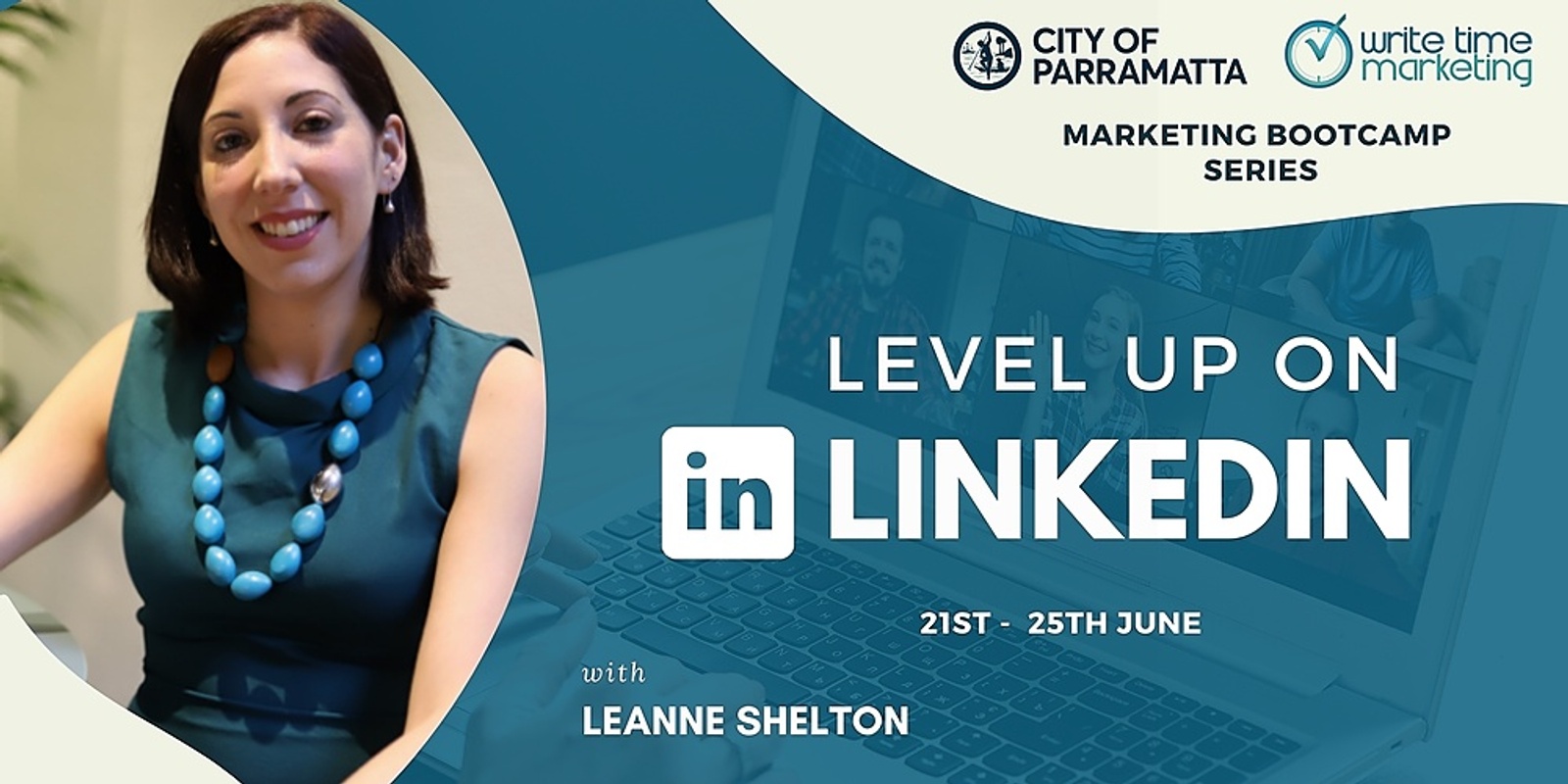 Level Up On LinkedIn Bootcamp - June 2021 | Humanitix