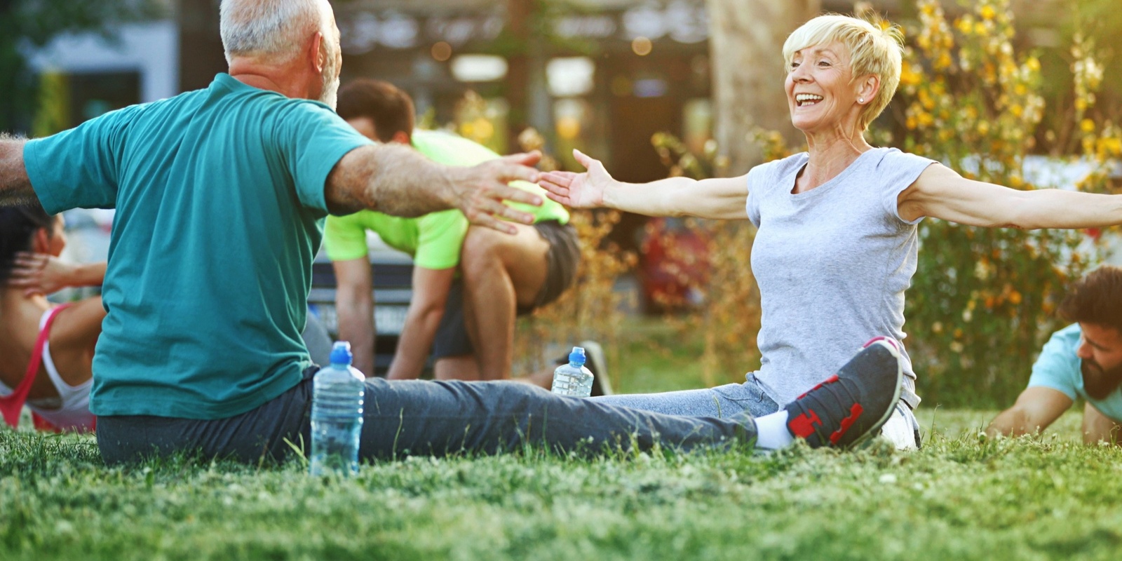 Banner image for Wild Wellness: Yoga & Fitness in Nature for over 60s