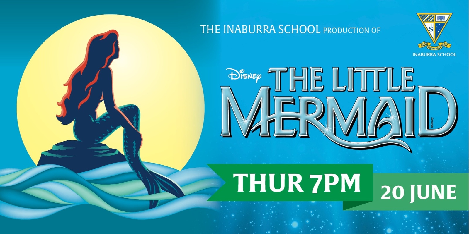 Banner image for Inaburra The Little Mermaid Musical Production - Thursday Evening