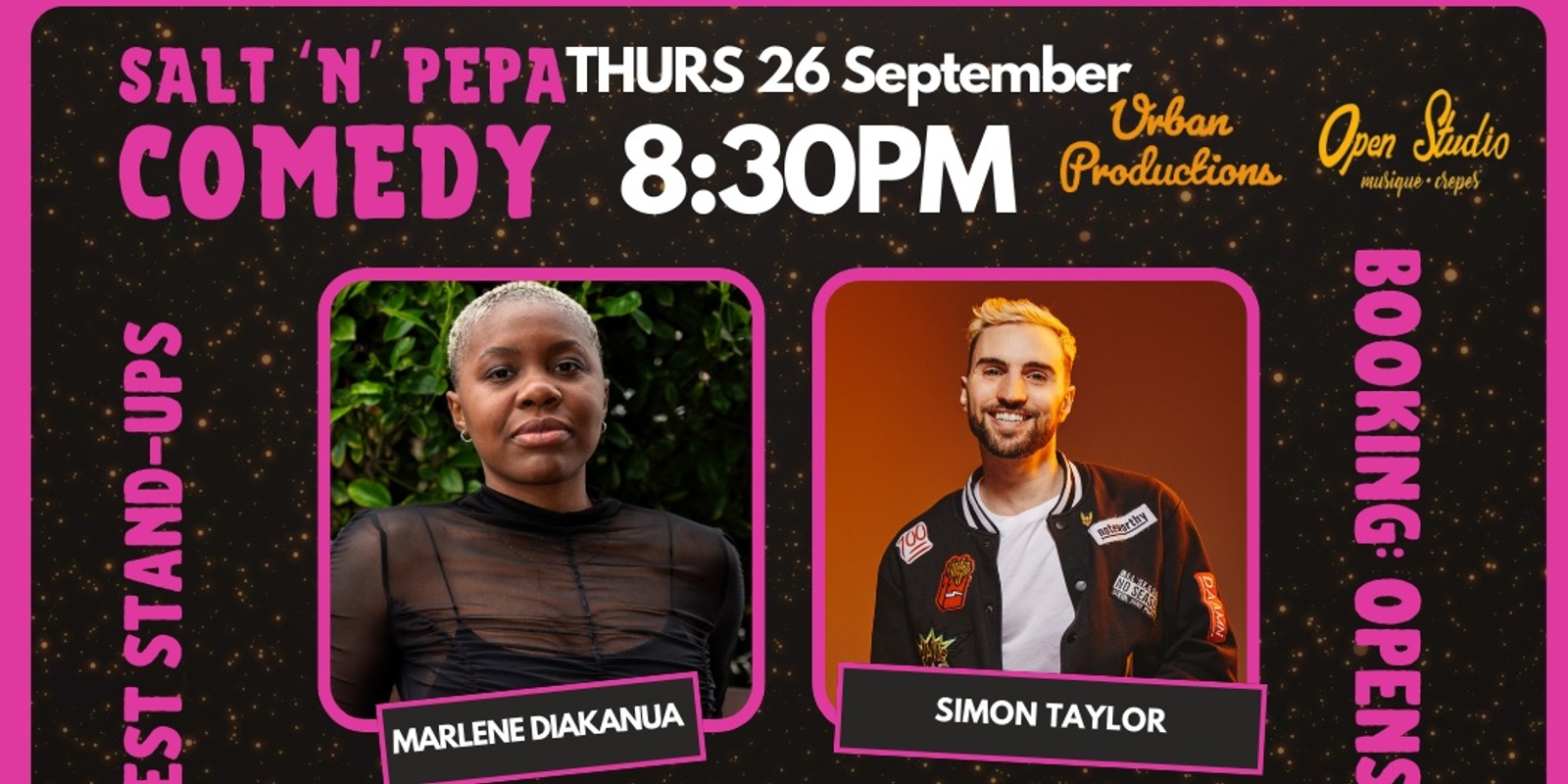 Banner image for  Salt 'N' Pepa Comedy Night - September