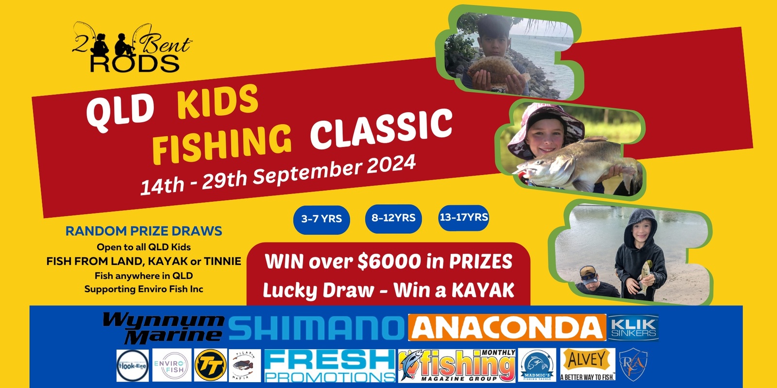 Banner image for QKFC - Qld Kids Fishing Classic - September 2024