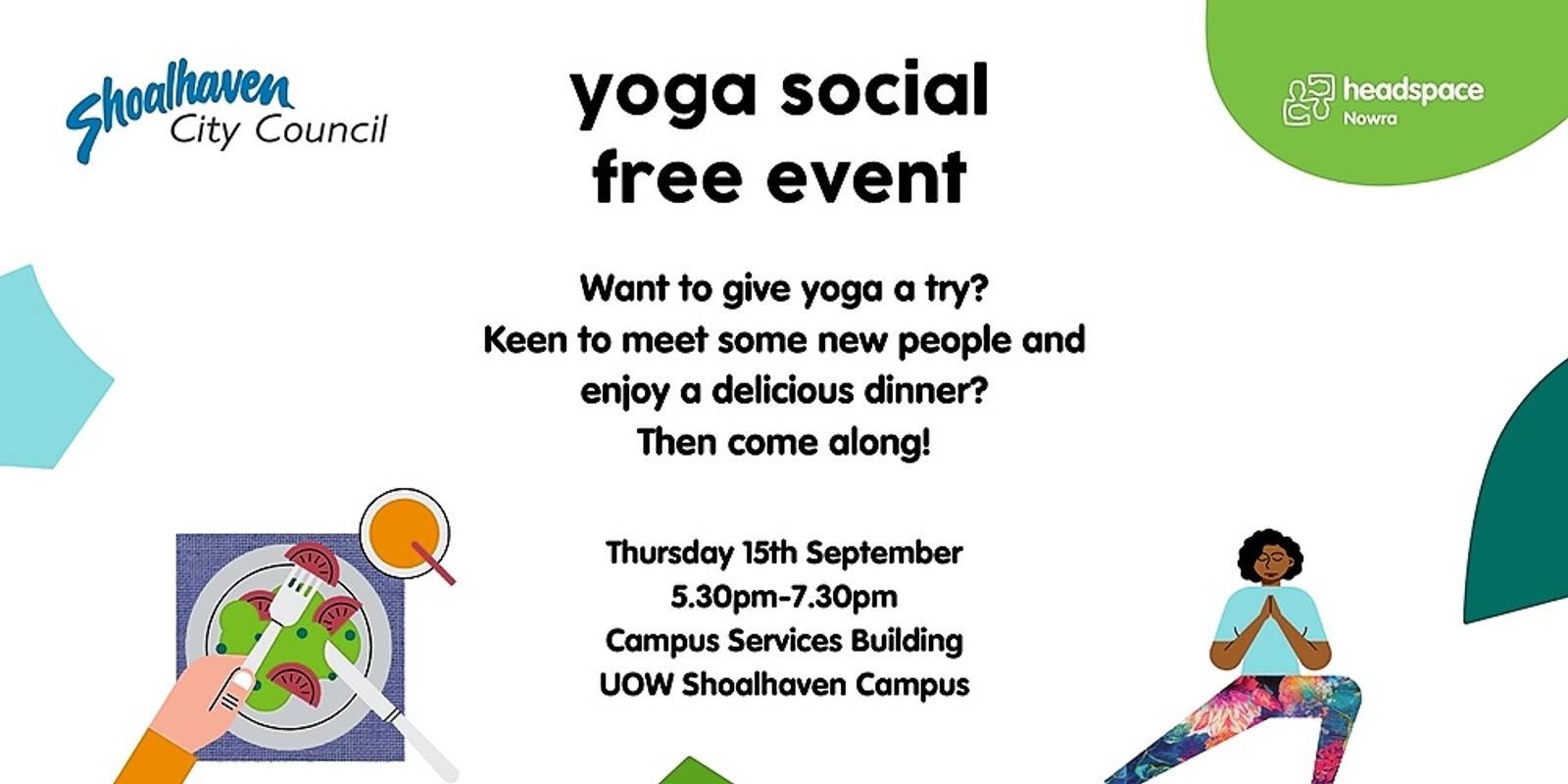 Banner image for headspace Nowra Yoga Social