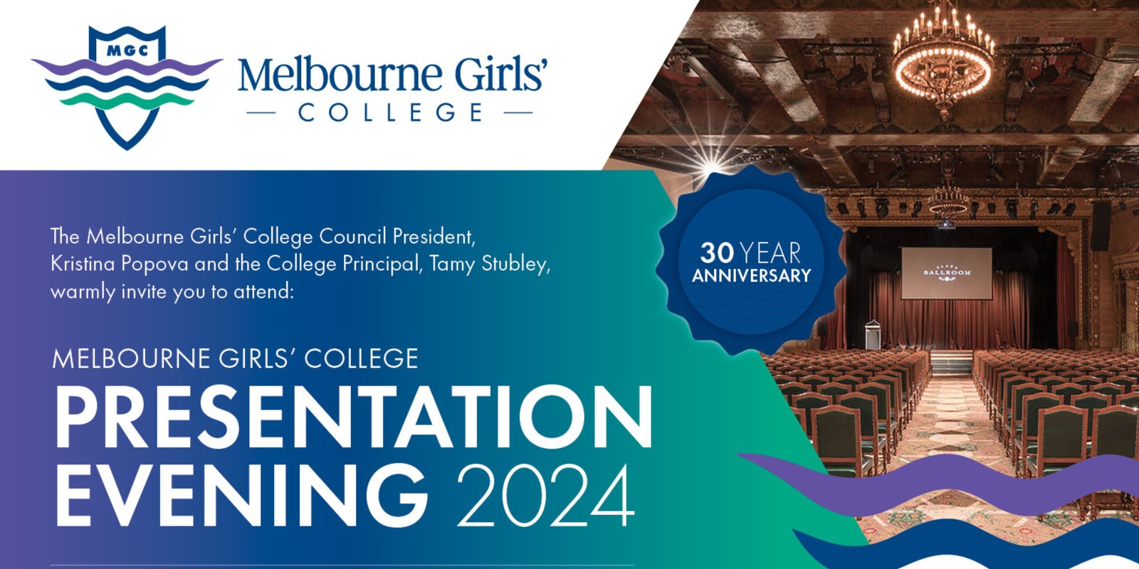 Banner image for Melbourne Girls' College Presentation Evening 2024