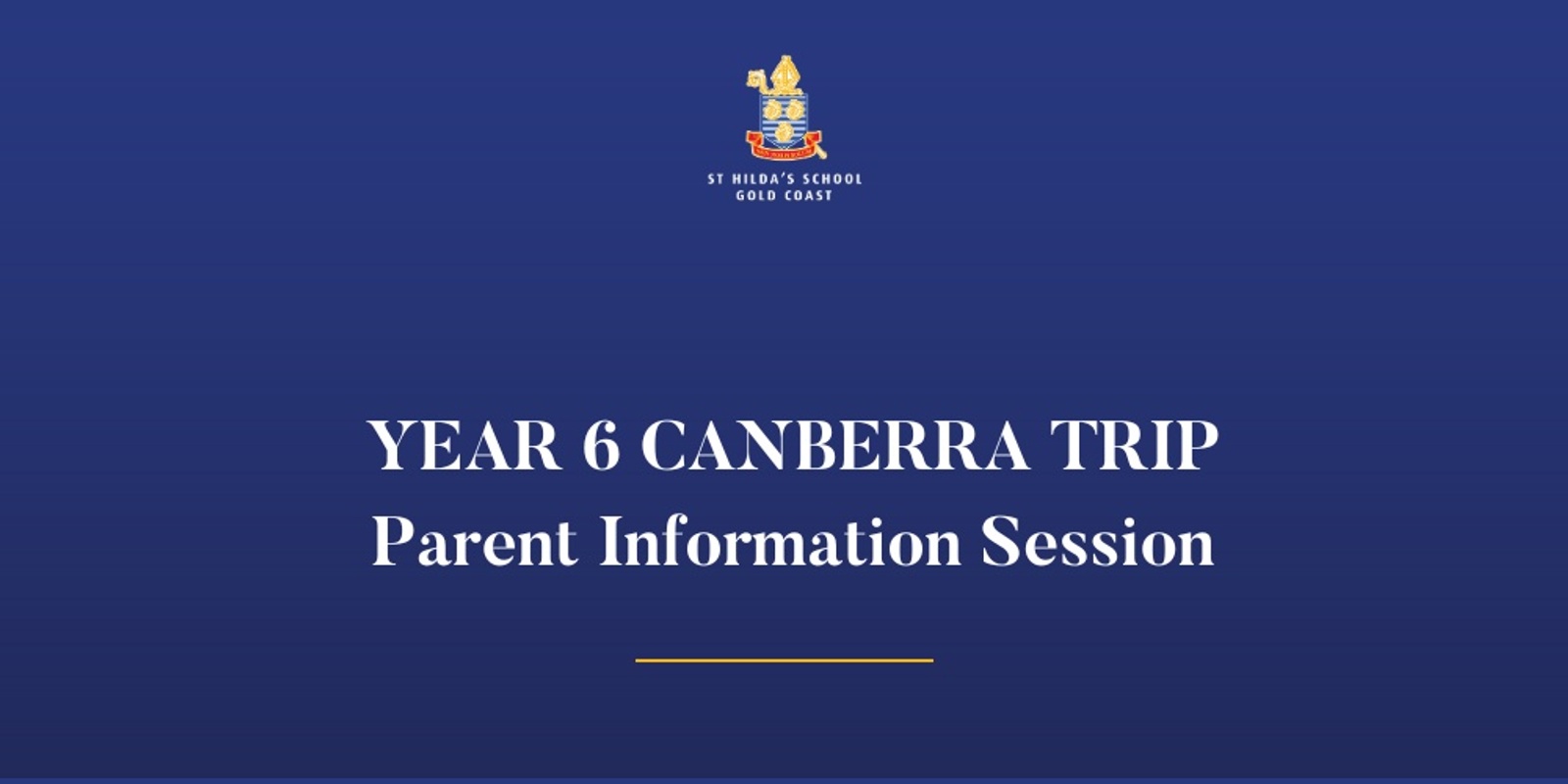 Banner image for YEAR 6 CANBERRA TRIP – Parent Information Session