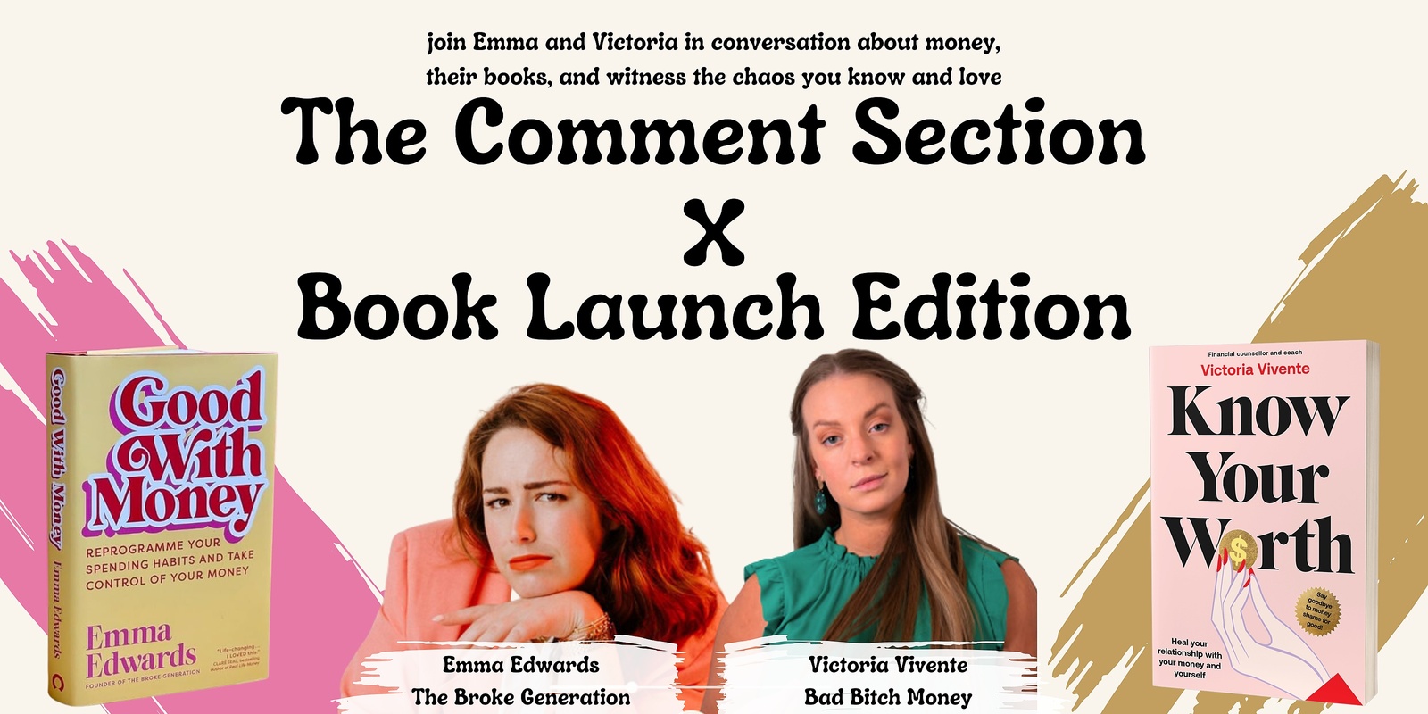 Banner image for Launch Party: Know Your Worth and Good With Money