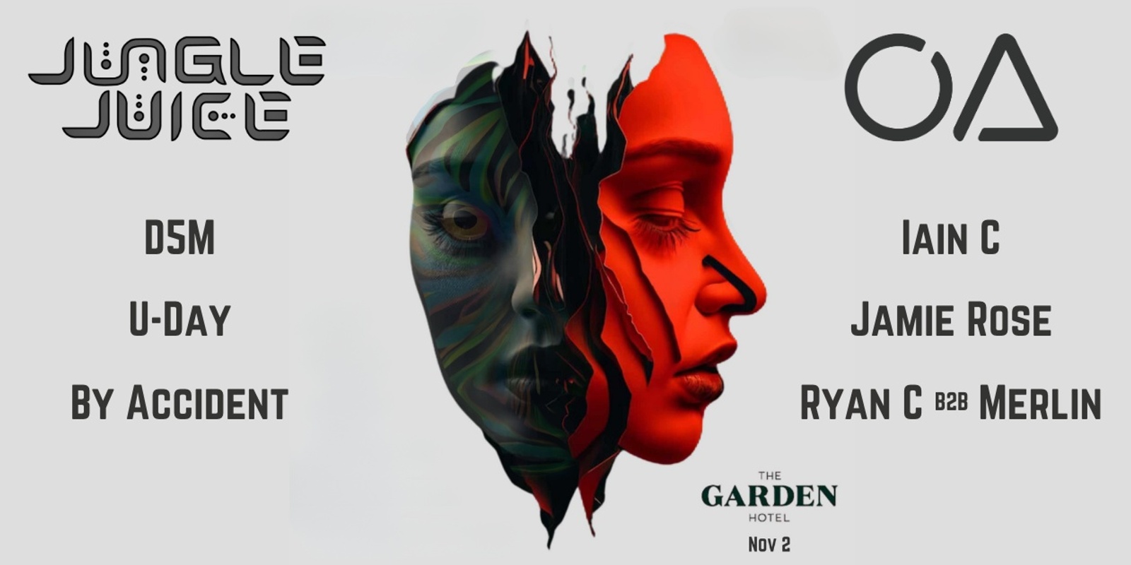 Banner image for Jungle Juice X Open Air @ The Garden Hotel