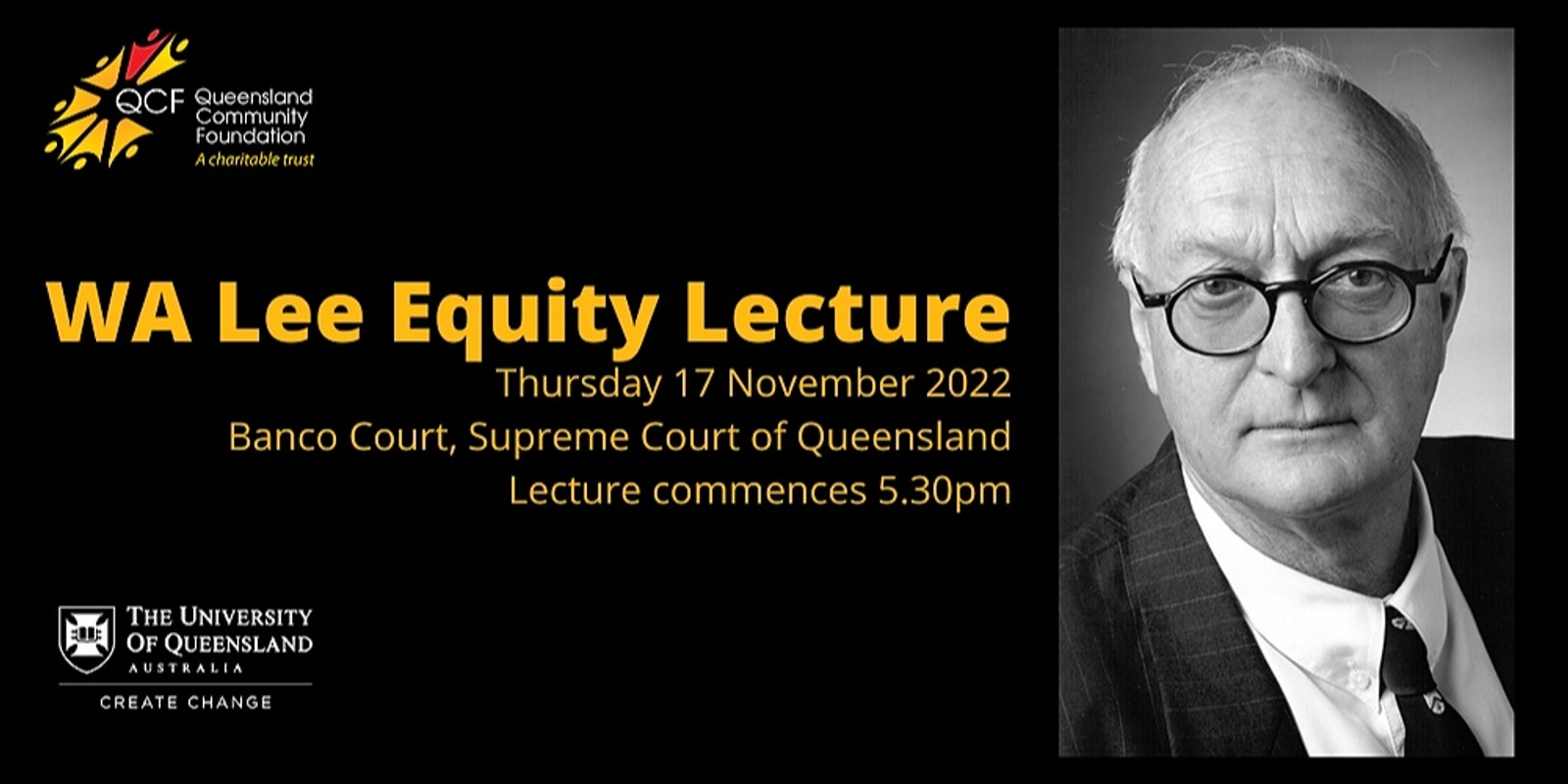 Banner image for WA Lee Equity Lecture 2022