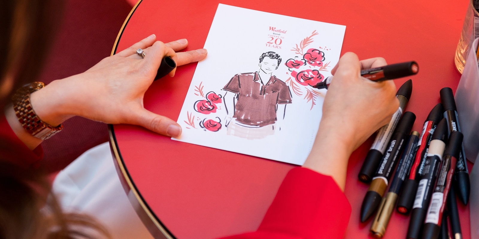 Banner image for David Jones opening: Personalised fashion illustrations