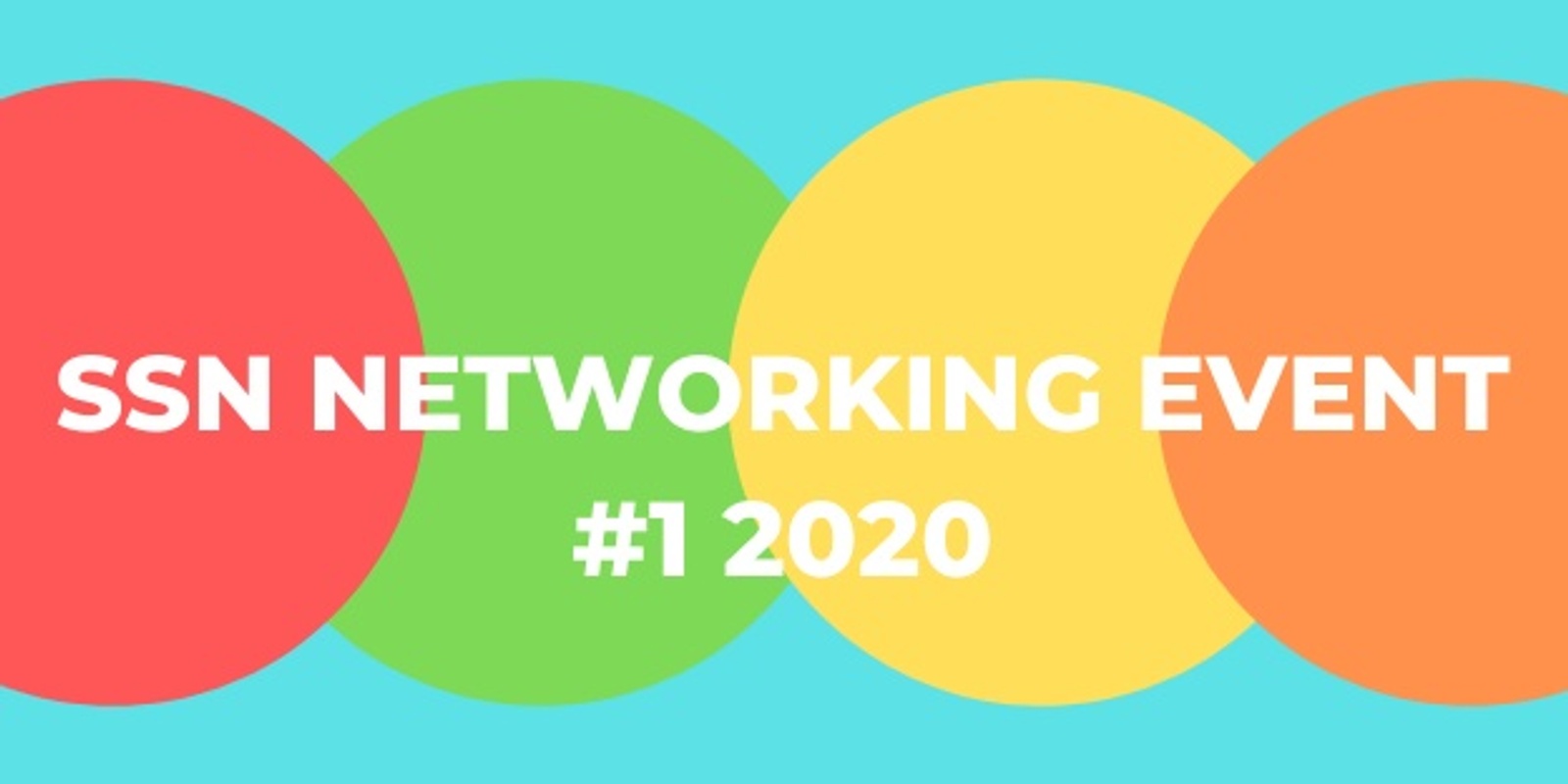 Banner image for SSN 2020 Networking Event #1