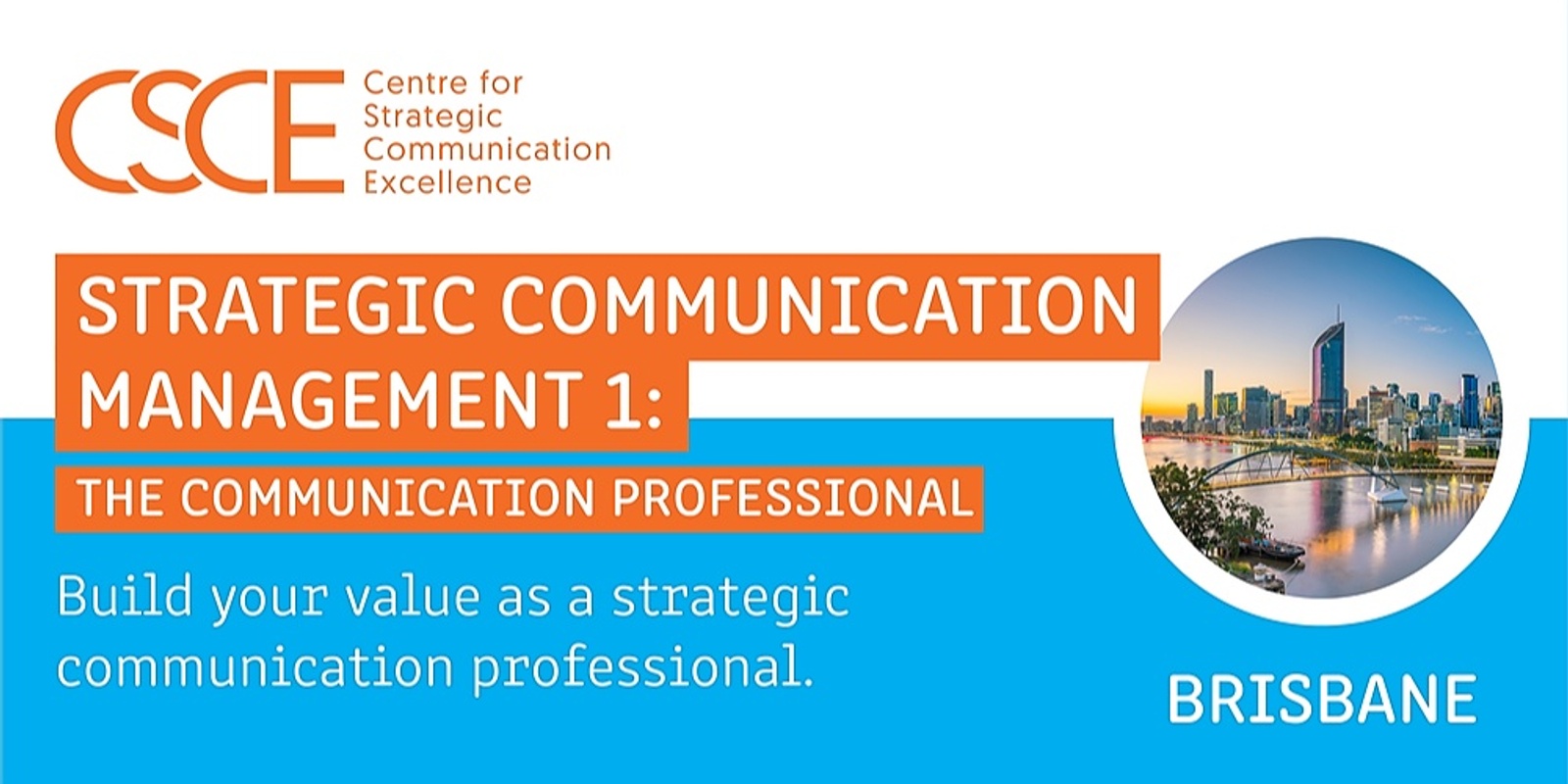 Banner image for Strategic Communication Management 1: The Communication Professional