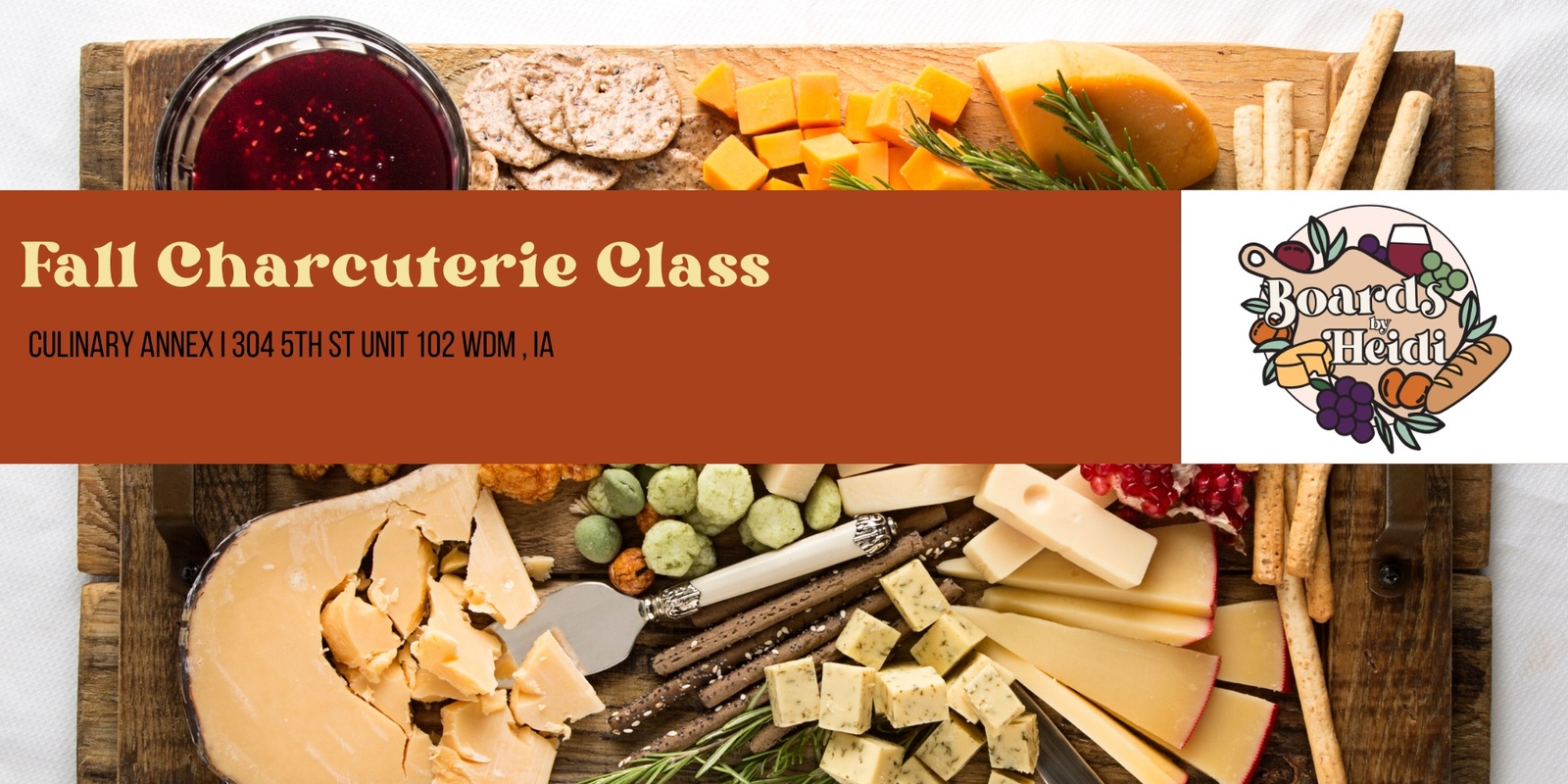 Banner image for Fall Charcuterie Workshop