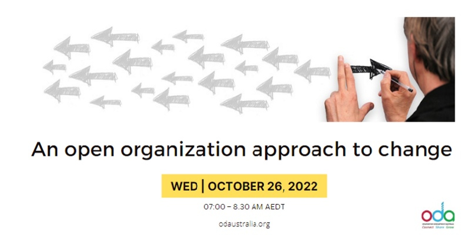 Banner image for An Open Organization Approach to Change 