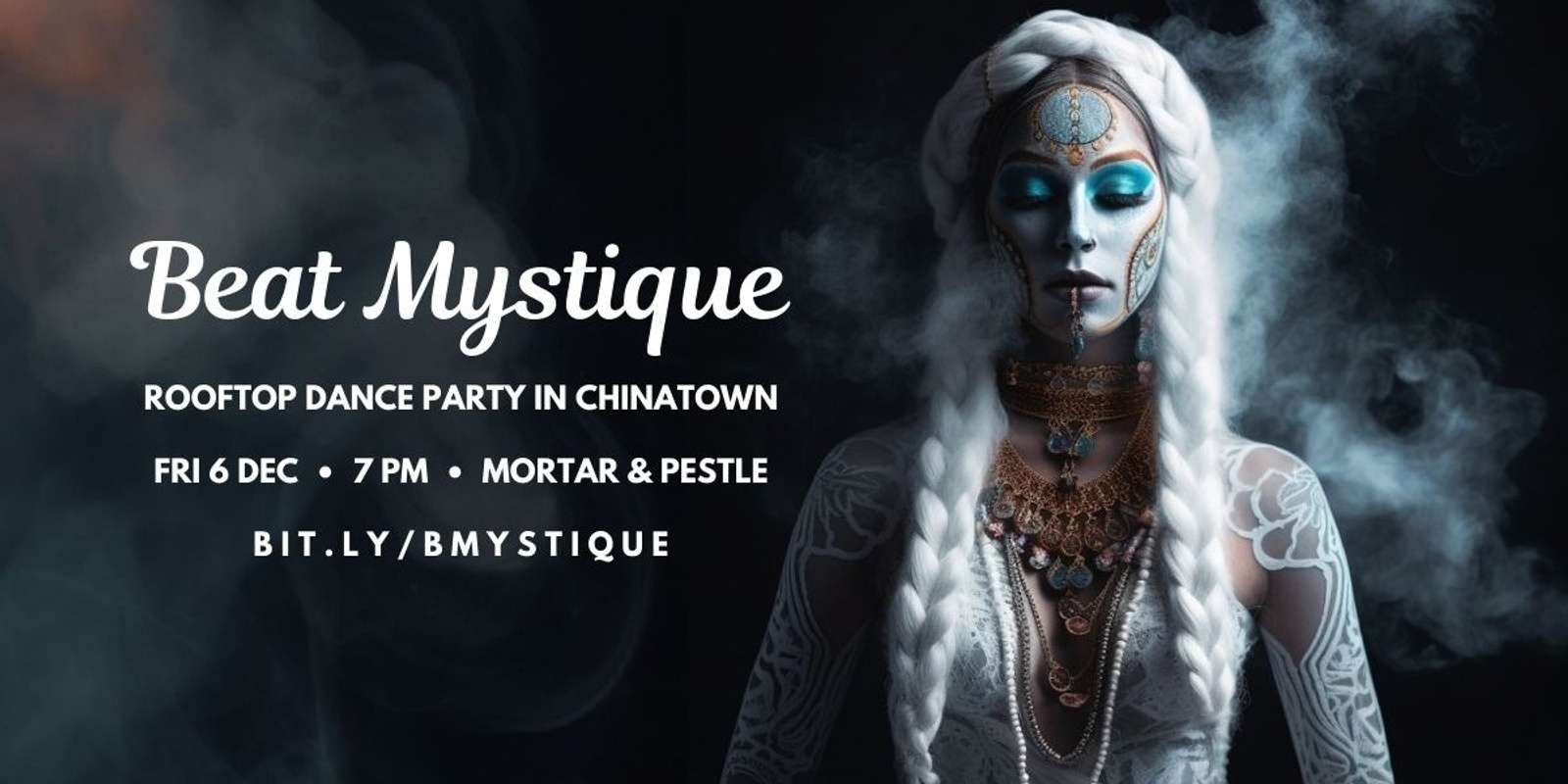 Banner image for BEAT MYSTIQUE 2  •  Rooftop Dance Party  •  Friday 6 Dec  •  Chinatown