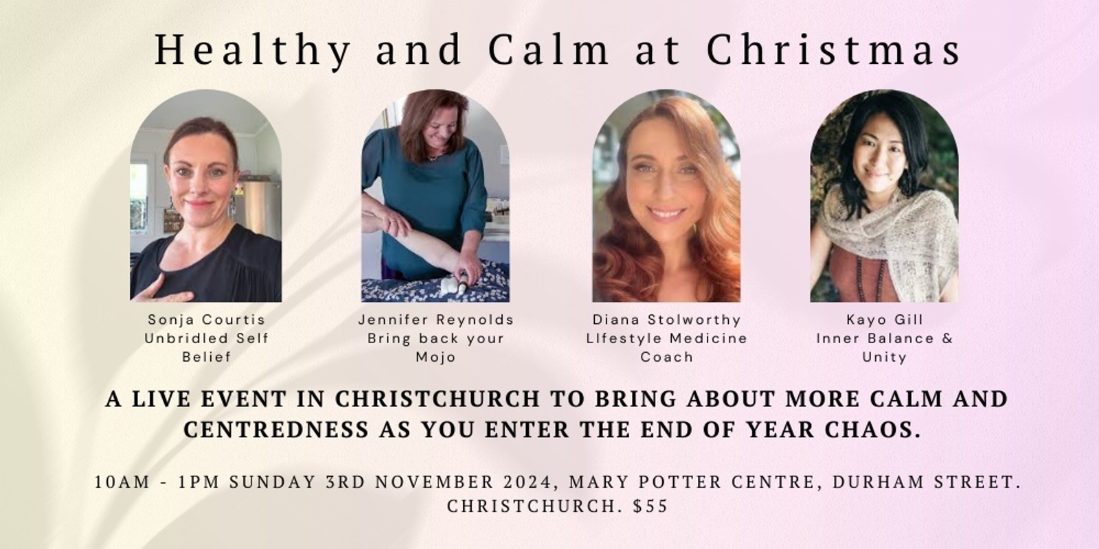 Banner image for Healthy and Calm At Christmas