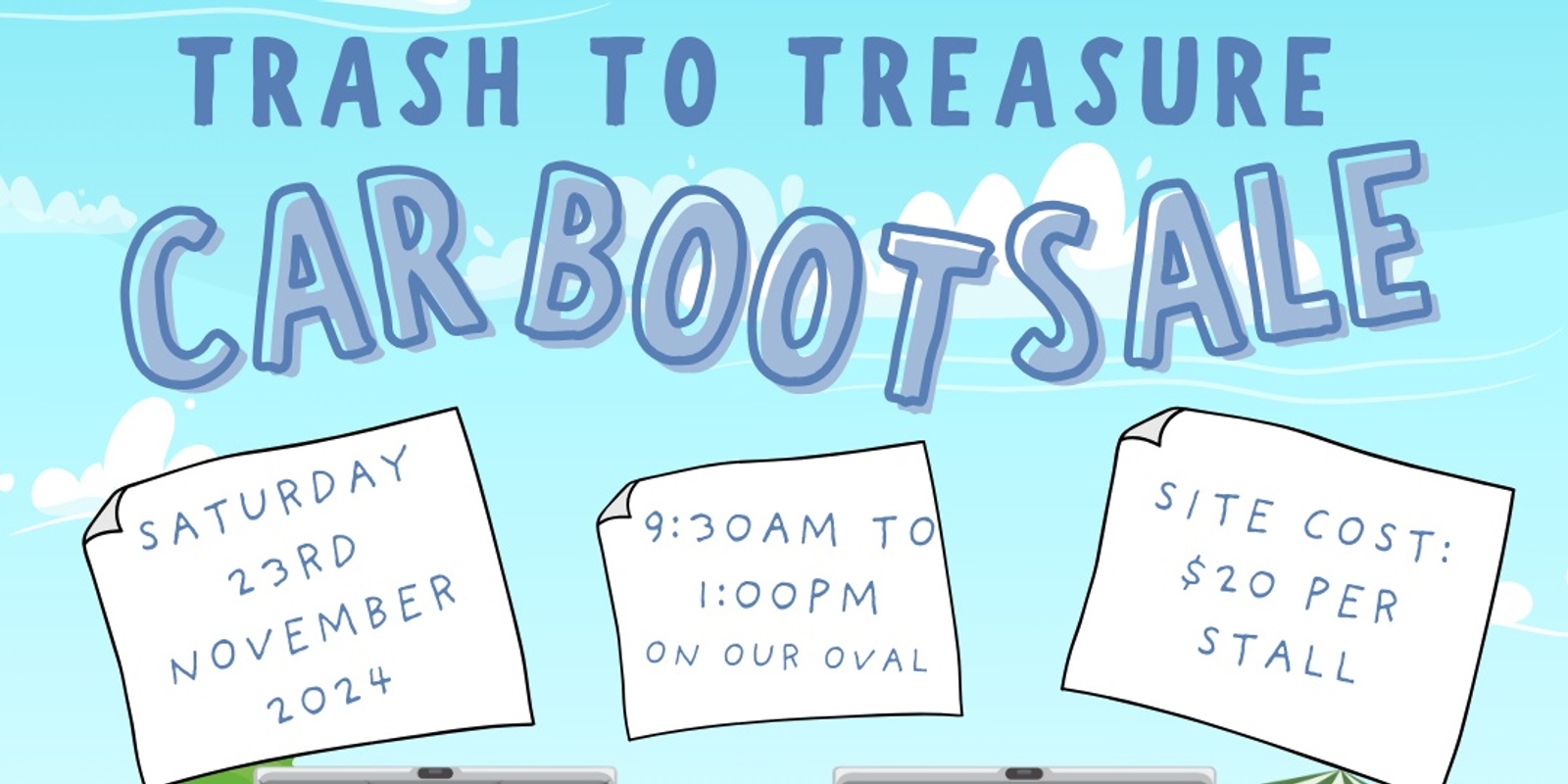 Banner image for Andrews Creek Primary School Trash to Treasure Car Boot Sale 2024