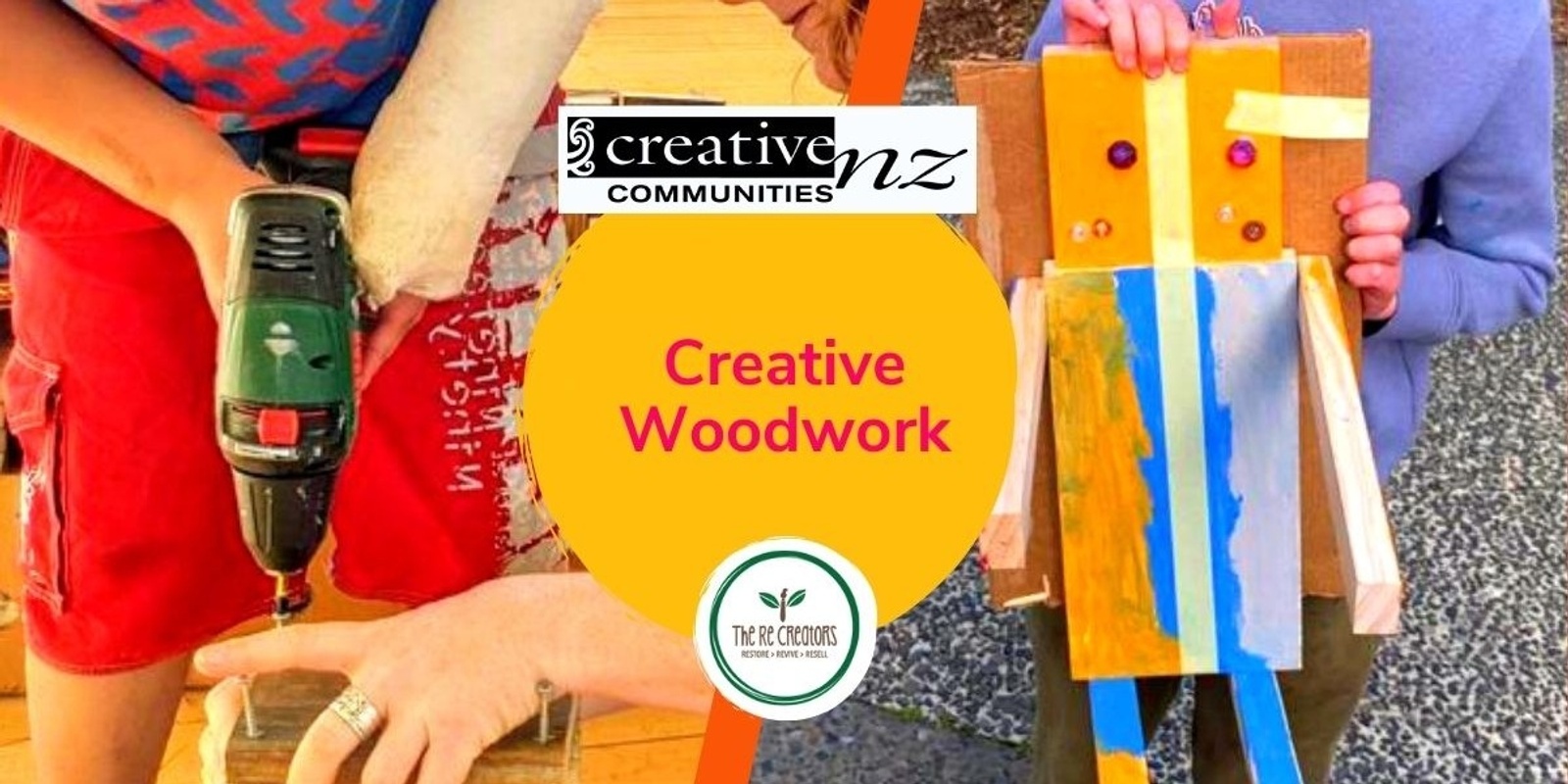 Banner image for Creative Woodwork for Kids, Gribblehirst Hub, Fri 7 July, 10am - 12pm