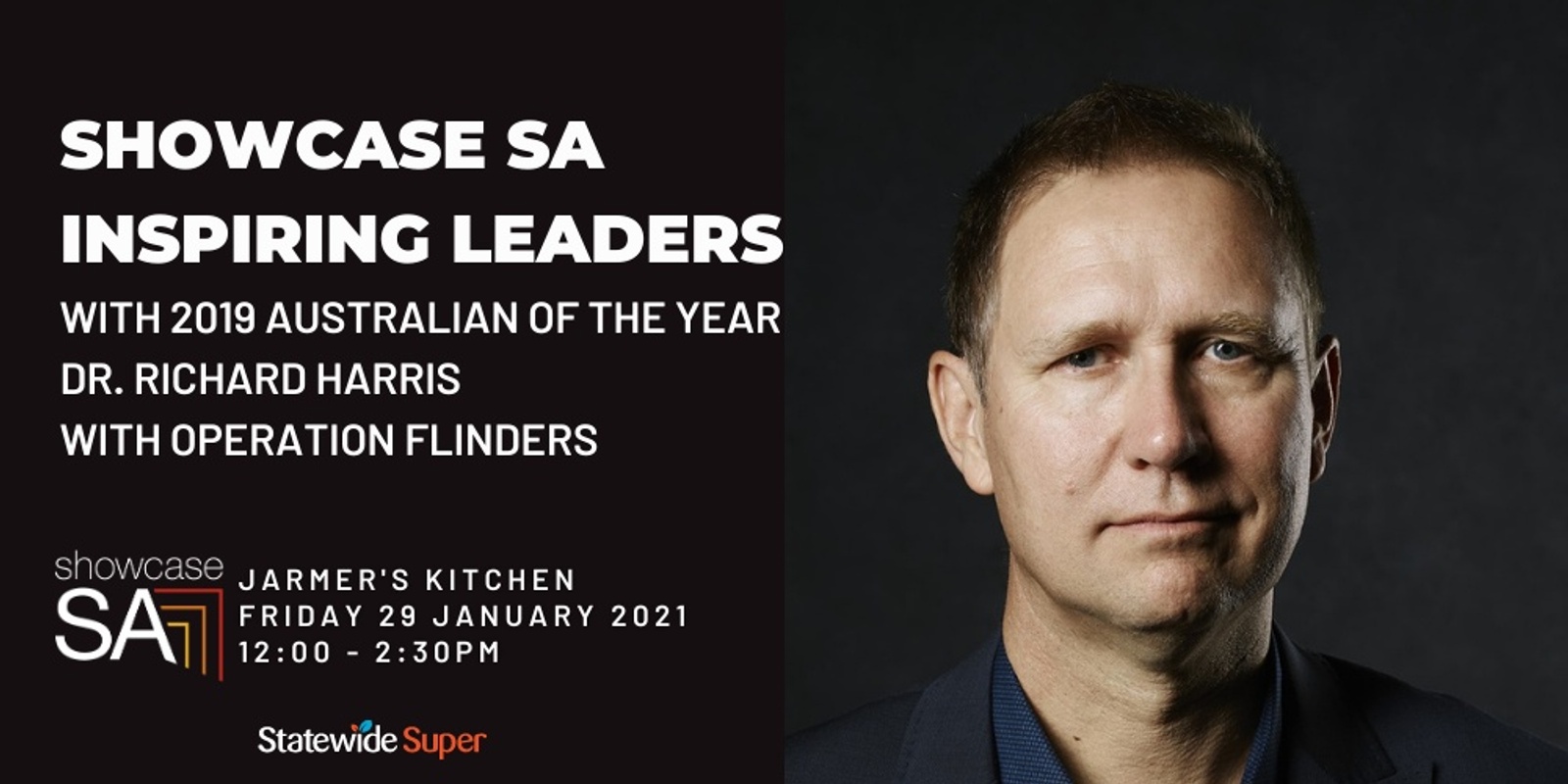 Banner image for Showcase SA Inspiring Leaders with Dr. Richard Harris & Operation Flinders Ticket Sales