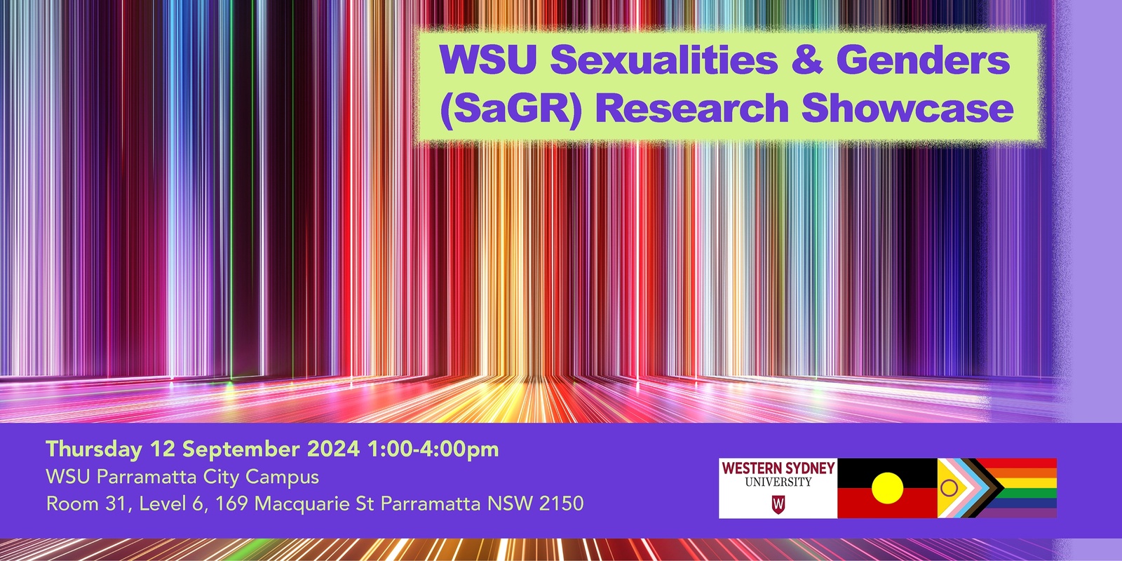 Banner image for WSU Sexualities and Genders Research Showcase 2024