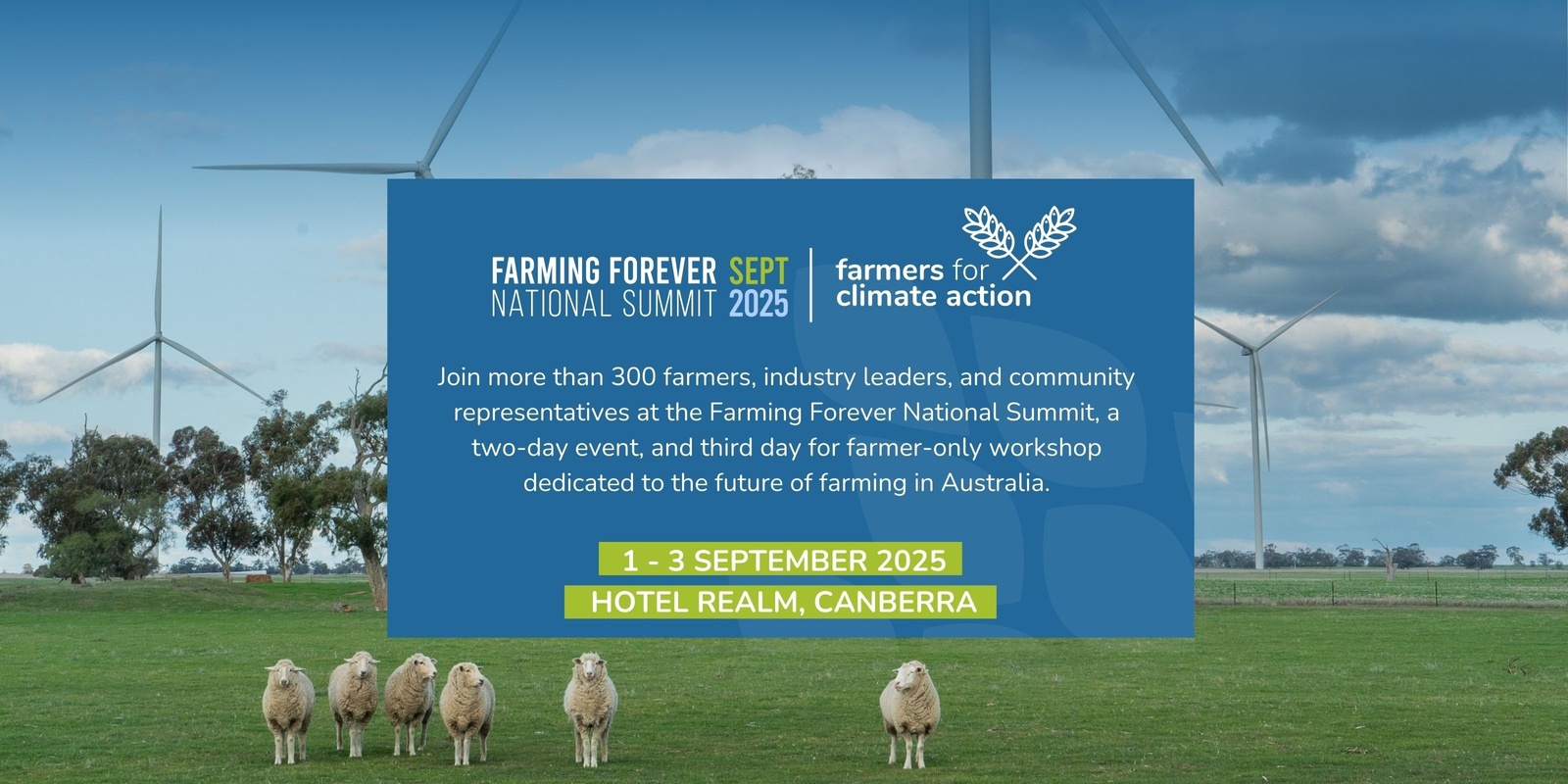 Banner image for Farming Forever National Summit 2025