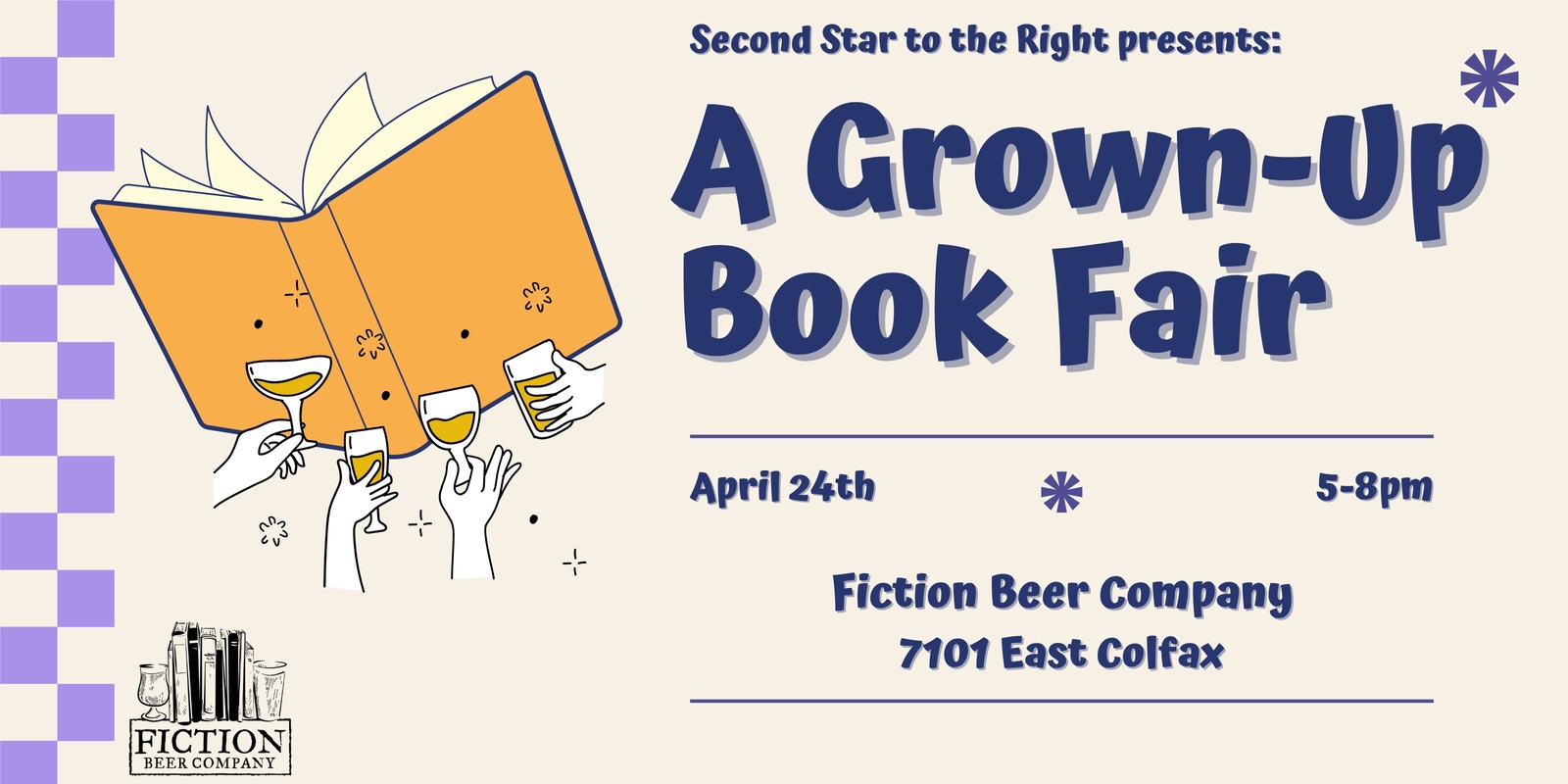 Banner image for Grown-Up Book Fair 