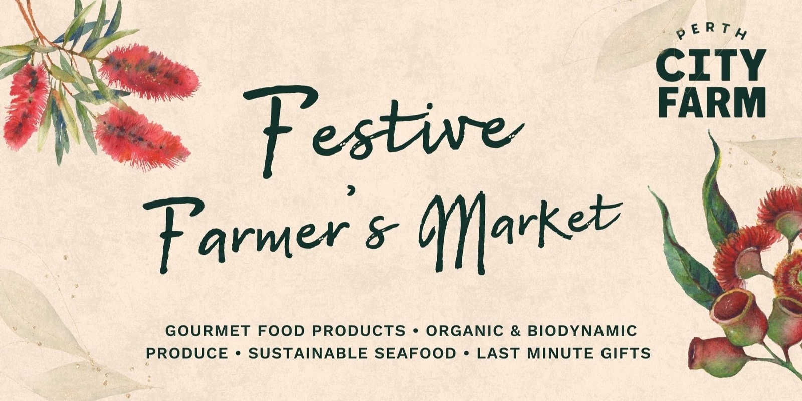 Banner image for Festive Farmer's Market at Perth City Farm