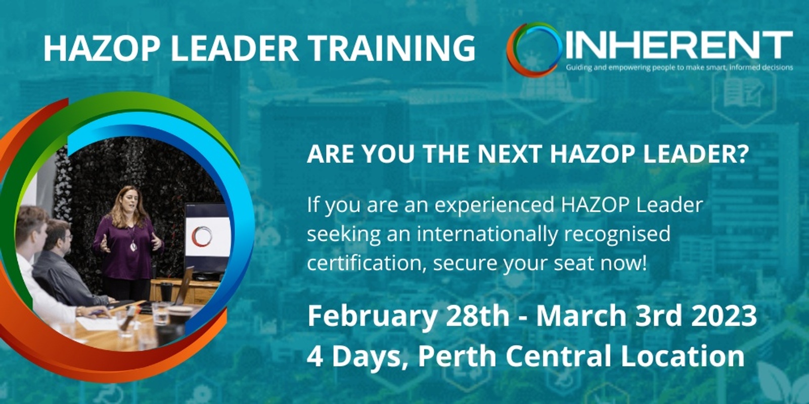 Banner image for HAZOP Leader Training - Perth 