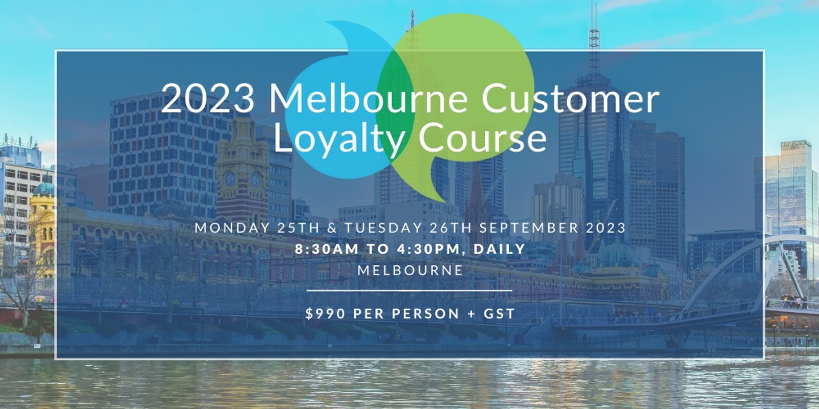 Banner image for 2023 Melbourne Customer Loyalty  Course