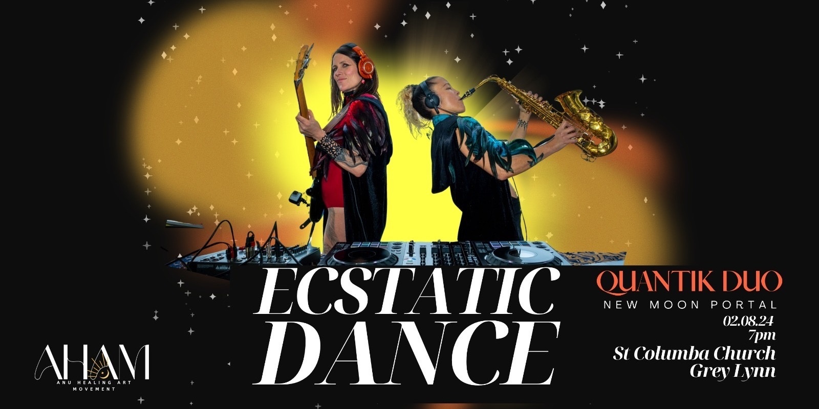 Banner image for New moon portal - Ecstatic Dance ft. Quantik duo 