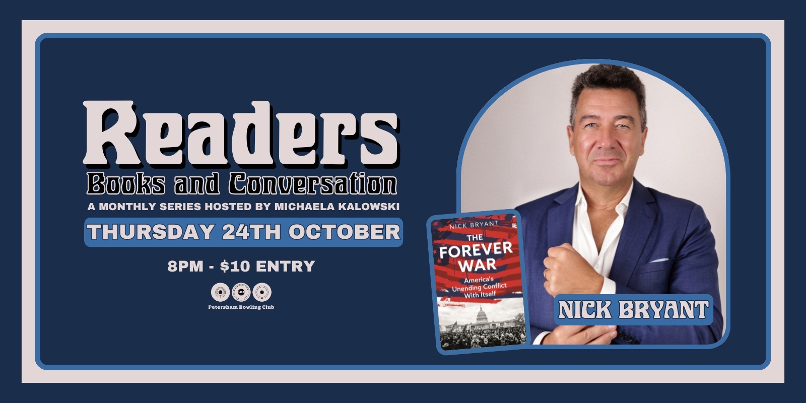 Banner image for Readers - Books and Conversation with Nick Bryant