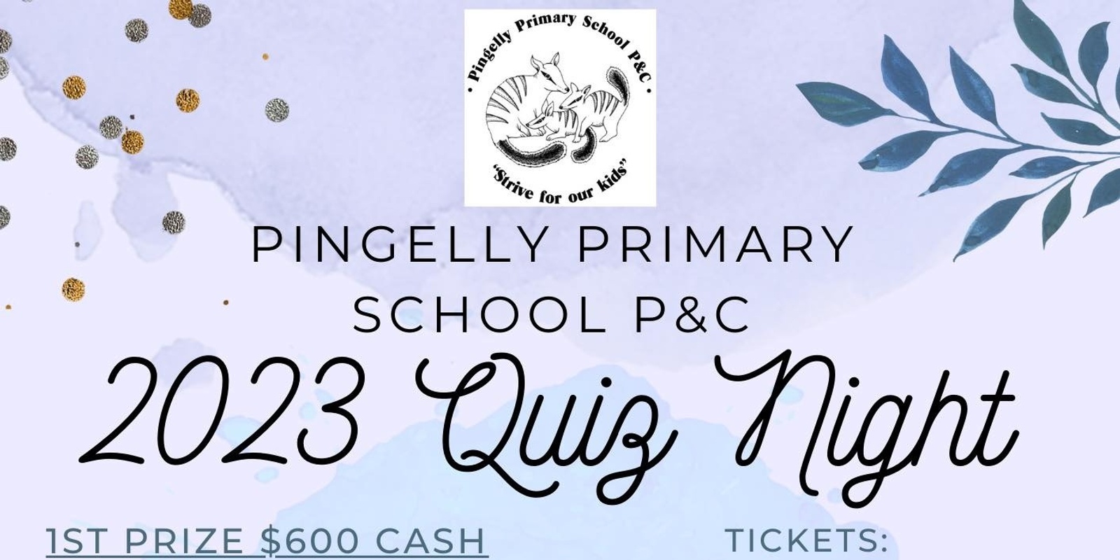 Banner image for Pingelly Primary School P&C Quiz Night